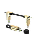 Rolling Square inCharge X, Portable Keychain Charger Cable, 6-in-1 by RollingSquare