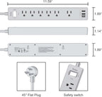 10Ft Power Strip Surge Protector - Image 7