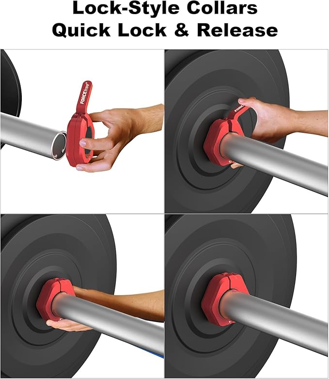 Magnetic Barbell Clamps 2 Inch Olympic – Quick Release Barbell Collars - Image 2