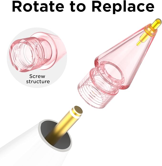 8 Pack Fine Point Replacement Tips Compatible - Image 5