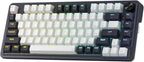 Redragon K673 PRO 75% Wireless Gasket RGB Gaming Keyboard, 3-Modes 81 Keys by REDRAGON