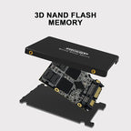 FS810 256GB SSD, 2.5" SSD SATA III 6Gb/s, Solid State Drives, 3D NAND TLC Flash - Image 4
