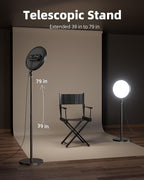 TODI Large Ring Light with 79" Stand, 6500K Full-Screen Selfie Light Ring with - Image 3