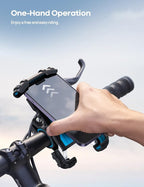 Lamicall Bike Phone Holder, Motorcycle Phone Mount - Image 2