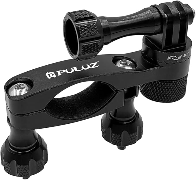 PULUZ Bike Motorcycle Handlebar Mount, 360 Degree Rotation Aluminum Bicycle by PULUZ