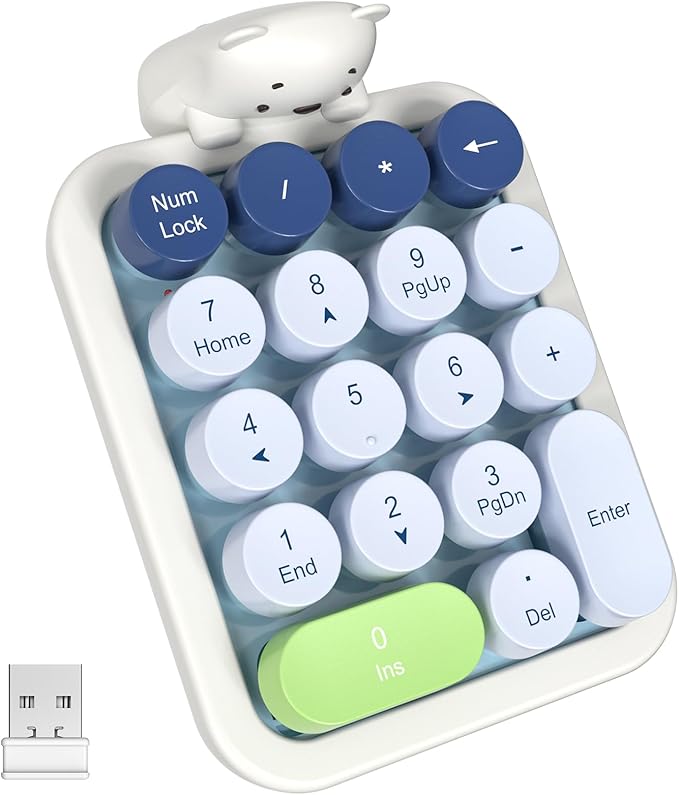 MOFII Wireless Number Pad with Bear by MOFII