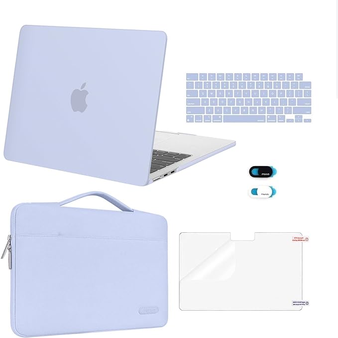 MOSISO Compatible with MacBook Air 13 inch Case 2025 2024 2023 2022 M4 A3240 M3 by MOSISO