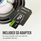 PNY 64GB Elite-X Class 10 U3 V30 SDXC Flash Memory Card - Image 6