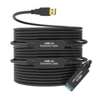 75FT USB 3.0 Active Extension Cable, USB 3.0 Extension Cord A-Male to A-Female by W+WDX%C2%A0MAST+DYNAPOINT+LIMITED