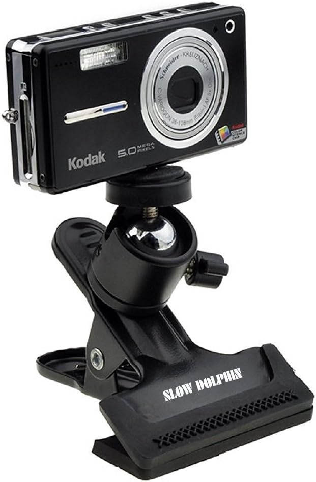 SLOW DOLPHIN Tripod Camera Clip Clamp Flash Reflector Holder Mount - Image 4