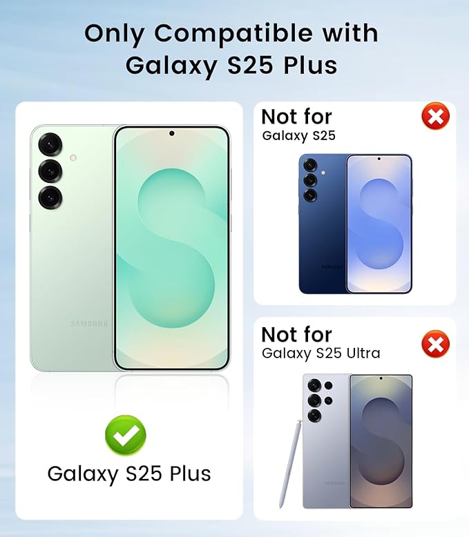 Slim Thin for Samsung Galaxy S25 Plus Case, Compatible - Image 2