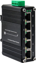Mini 5-Port Gigabit Ethernet Switch -Industrial Grade Unmanaged Network Switch by Unknown