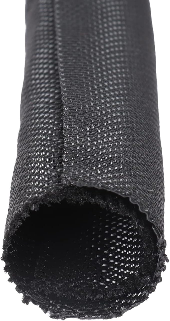 Split Braided Sleeve Cable Management Wire Loom Cord Covers by Sunnarepoon