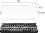 Geekria 65% Clear Acrylic Dust Cover - Image 4
