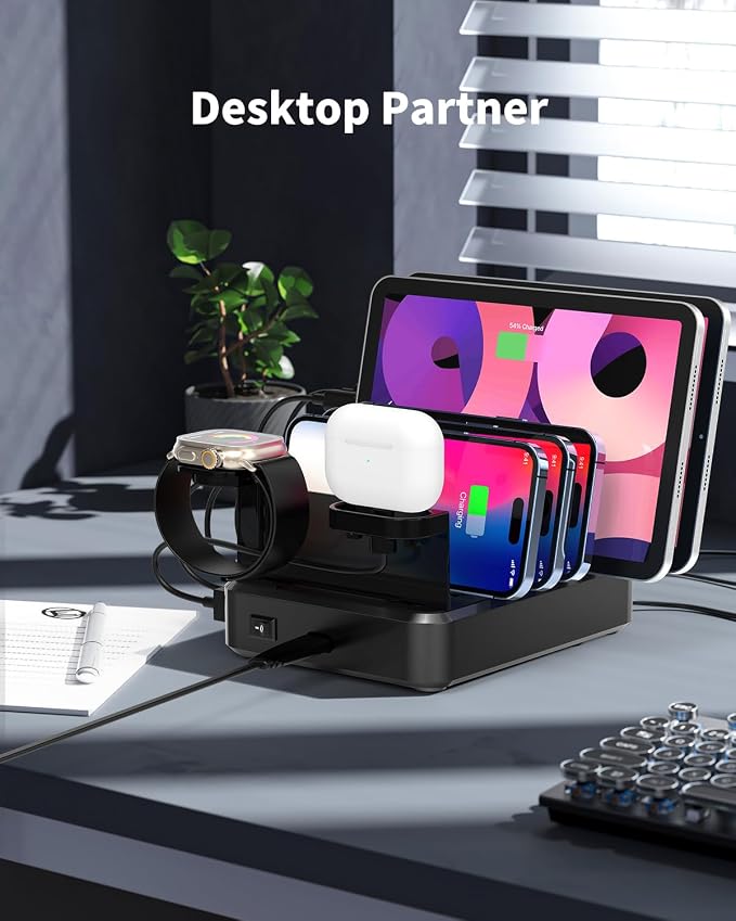 120W USB C Charging Station: 4C2A Port Output Max 65W Fast Charger - Image 8