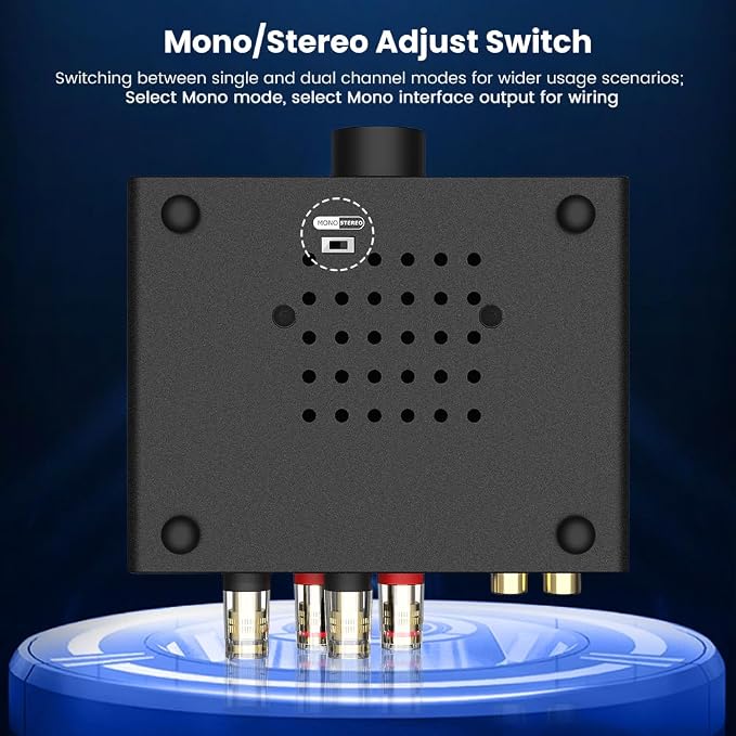 AIYIMA A07 MAX 2 Channel Stereo Amplifier Home Audio 300W*2 TPA3255 Class D - Image 4