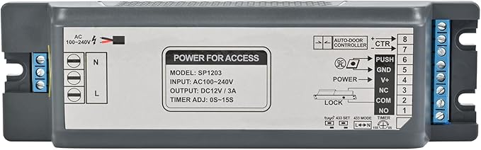 Smart Door Access Control System 600lbs Magnetic Lock Kit - Image 5