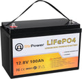 12V Lithium Battery-100Ah Lithium Phosphate Iron LiFePO4 Deep Cycle Battery by Cymoye
