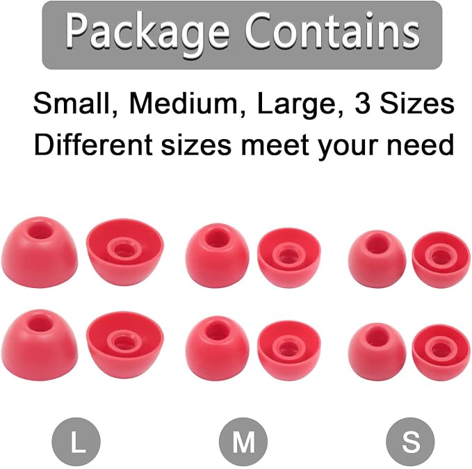 Replacement Silicone Ear Tips for Beats Fit Pro/Studio Buds/Studio Buds+ - Image 4