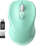 WisFox 2.4G Wireless Mouse for Laptop, Ergonomic Computer Mouse by Bringyouqualityproducts