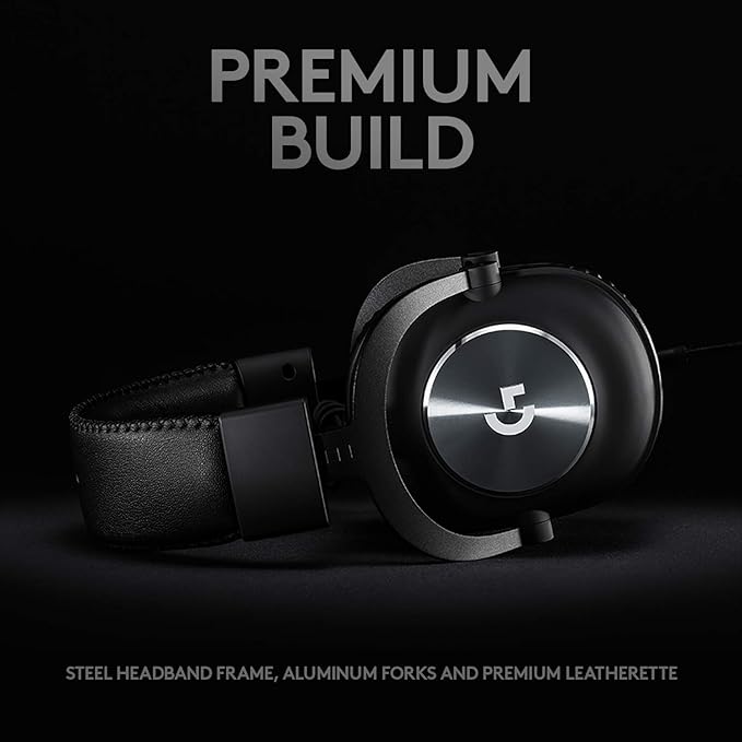 Logitech G Pro X Wired Gaming Headset: Blue VO!CE Detachable Boom Mic, DTS 7.1 - Image 5