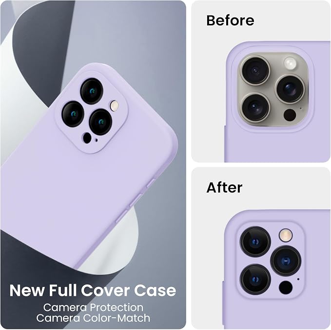 FireNova Designed for iPhone 15 Pro Max Case, Silicone Upgraded Phone Case with - Image 3