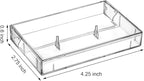 Fasmov 30 Pack Cassette Tape Cases, 4.25" L x 2.75" W x 0.6" H - Image 2