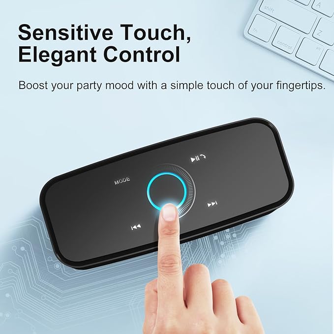 DOSS SoundBox Touch Wireless Bluetooth Speaker - Image 3