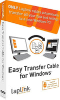 LAPLINK Easy Transfer Cable for Windows, Includes PCmover Express Software and by LaplinkSoftware