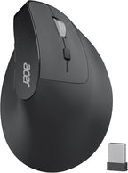 acer Ergonomic Mouse Wireless, Adjustable DPI Vertical Mouse 1000/1200/1600 by Acer