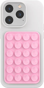 Silicone Phone Sticky Grip, Suction Phone Case Mount by MAYNOS