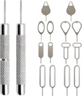 ZukoCert 16 Pieces SIM Card Removal Tool Set, SIM Card Pin, Phone SD Card by ZukoCert