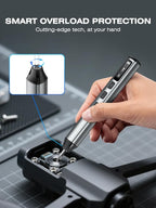 162-in-1 Mini Electric Screwdriver Set, SMOOTHARMOR Precision Cordless Power - Image 7