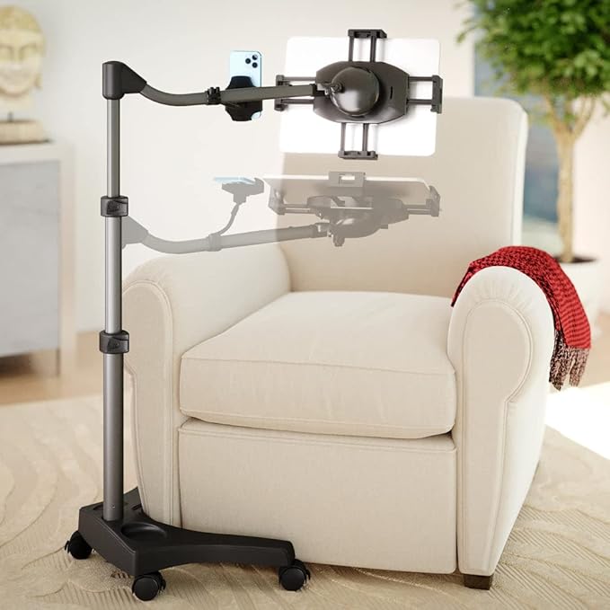 Levo V16 Tablet Floor Stand for iPads, iPad mini, New iPad Pro, Surface Pro - Image 7