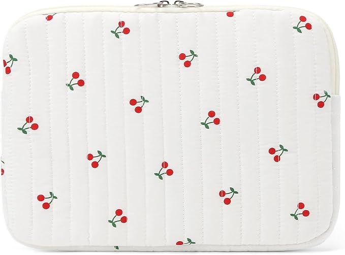 Puffy Laptop Sleeve 13-15.6 Inch Cute Quilted Laptop Protective Case Padded by BBIQI