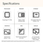 Microsoft Surface Pro 11 Copilot+ PC Tablet w/11-in-1 Hub, Snapdragon X Elite - Image 3