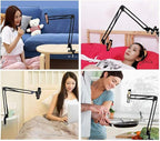 Overhead Tripod Mount for Camera Webcam Ring Light, Flexible Over Head Arm for - Image 6