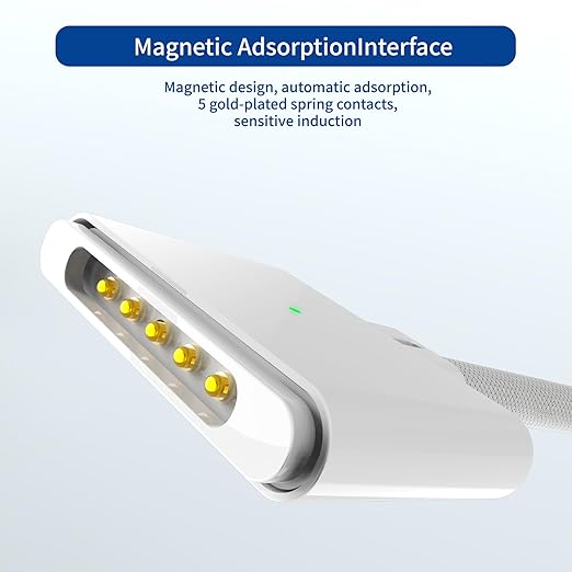 140W USB-C to Magnetic 3 Cable, Safe Charging Cable Compatible - Image 5