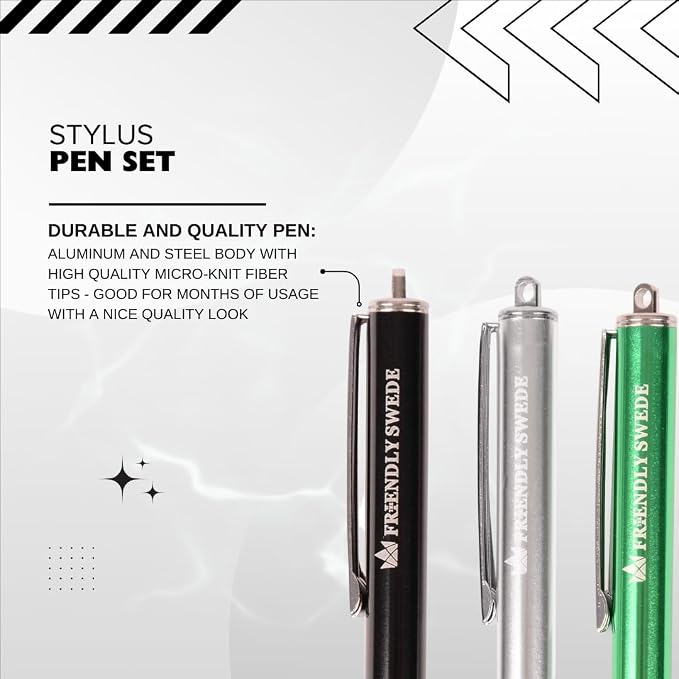 The Friendly Swede Mesh Tip Stylus Pen - Image 3