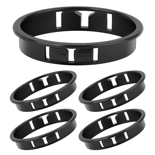 5PCS 3-9/16" Black Cable Snap Bushing Grommet, Snap in Cord Bushing Protect by Unknown
