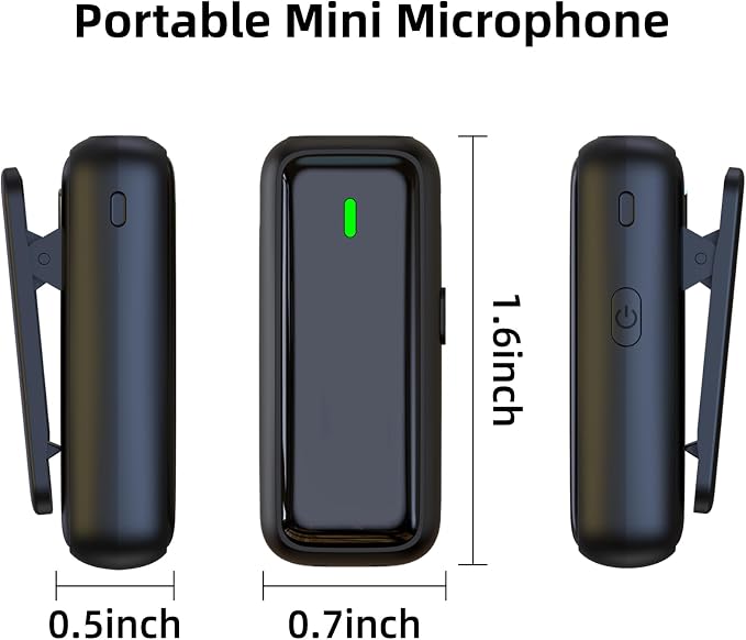 Wireless USB Microphone for PC Laptop iPhone 16/15 Android Phone - Image 9