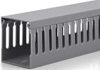 68in Professional Server Rack Cable Management Raceway, H2.4 x W2in Large by ZhiYo