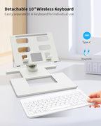 Desk Stand and Bluetooth Keyboard Combo - Image 7