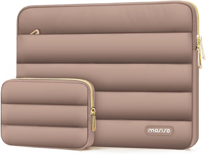 MOSISO 17-17.3 inch Laptop Case, 17.3 inch Puffy Laptop Sleeve Compatible by MOSISO