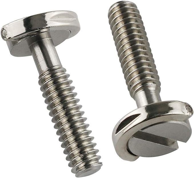 E-outstanding D Ring Hinged Screw 2PCS 1/4-20 Thread D-Ring Stainless Steel - Image 3