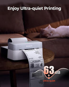 MUNBYN Bluetooth Thermal Label Printer RW403B, Wireless 4x6 Shipping Label - Image 5
