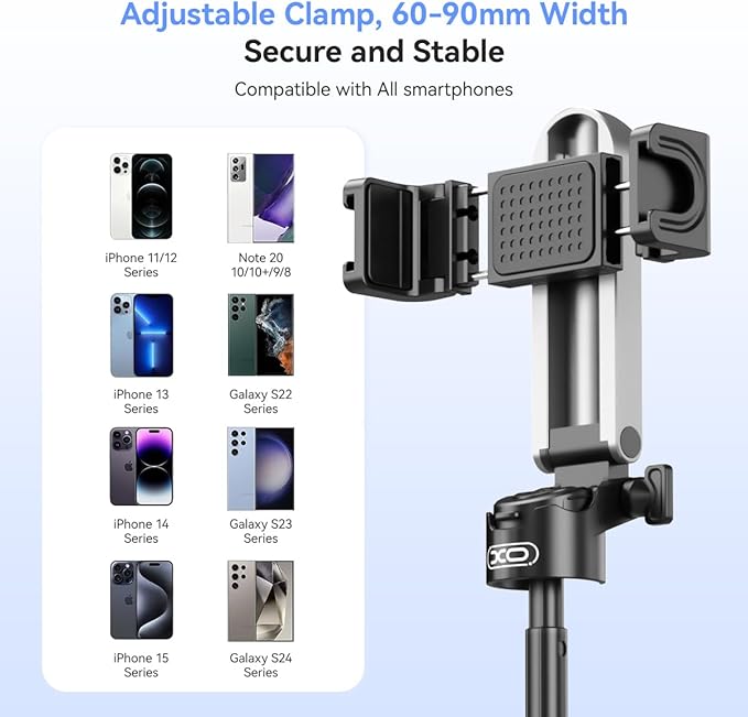 Retractable Mini Tripod for Cell Phone, Portable Selfie Stick Travel Phone - Image 6