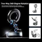 Upgraded Nano Gel Magnetic Phone Holder, 360° Rotation Vacuum Suction Cell - Image 3