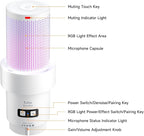 COMICA Wireless USB Microphone for Computer and Smartphone, 48kHz/24bit RGB - Image 6