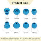 Ear Bud Covers Silicone Replacement Earbud Tips Compatible - Image 2